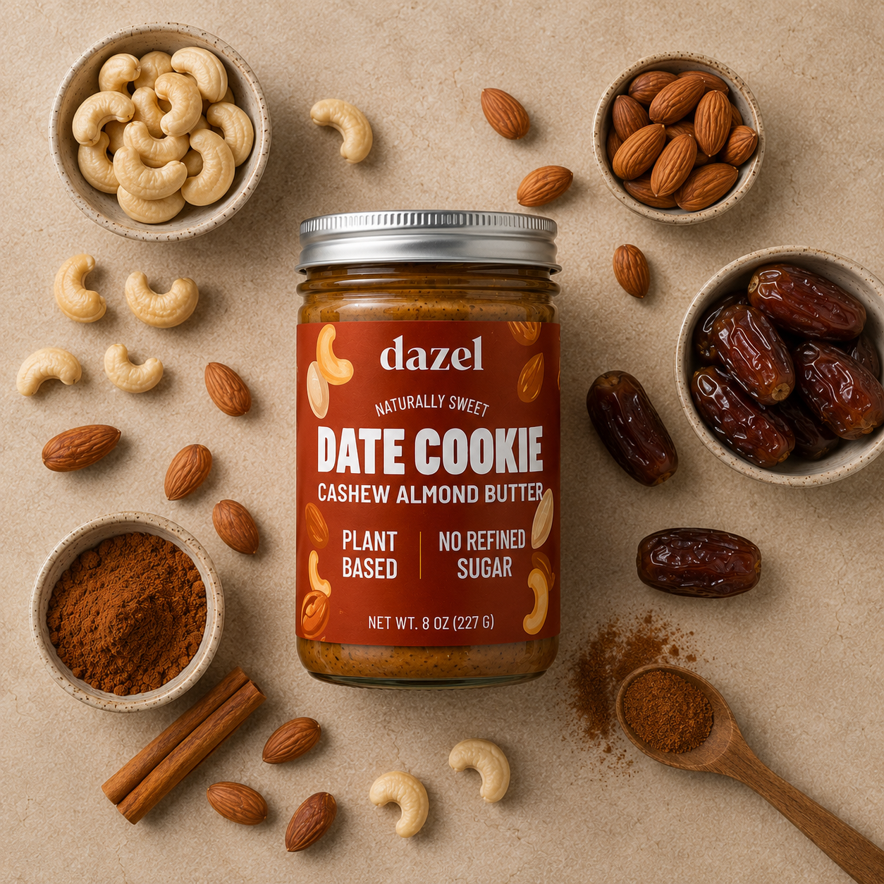 Date Cookie [Cashew Almond Butter]